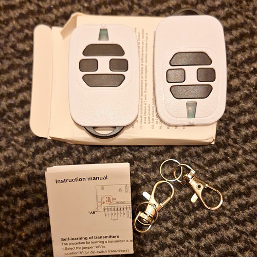 Pack button remote for - 4-button,